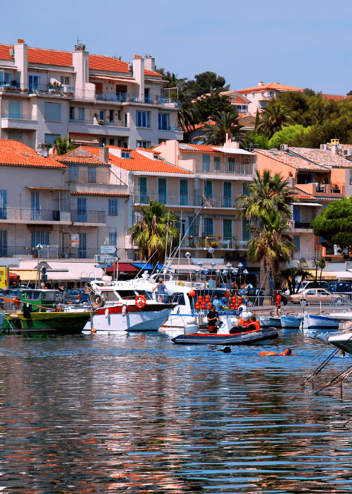 bandol orte an der côte d'azur