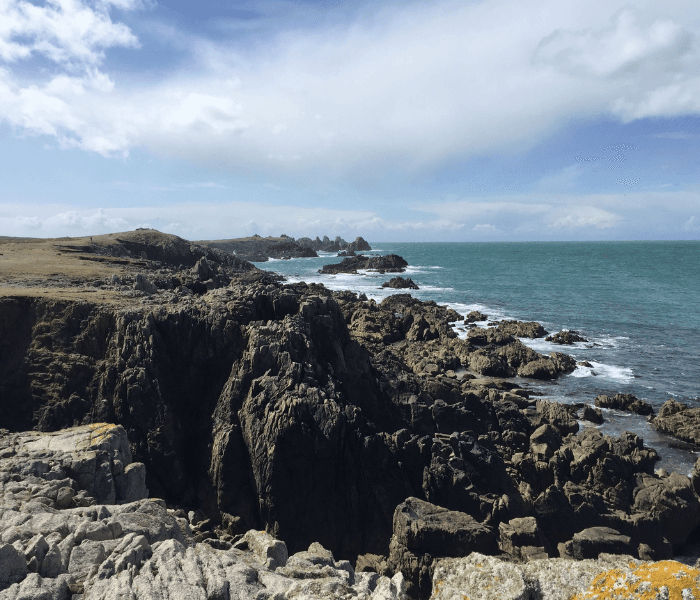 Bretagne Küste Felsen