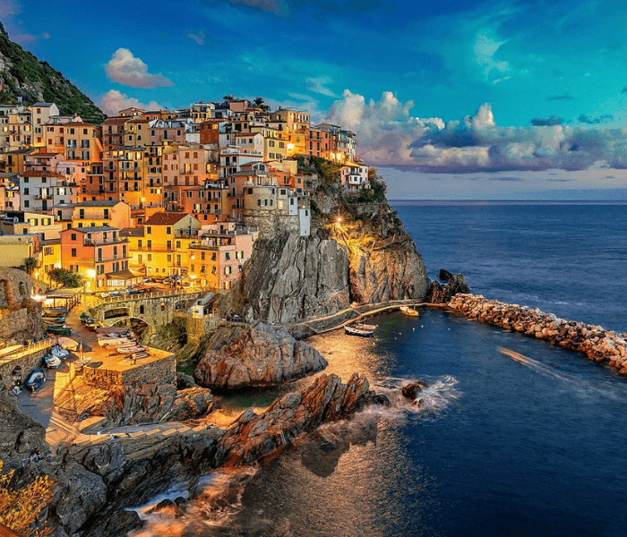 Manarola am Cinque Terre 