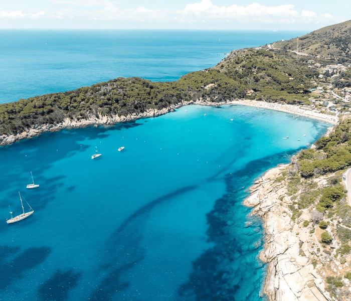 Bucht auf Elba
