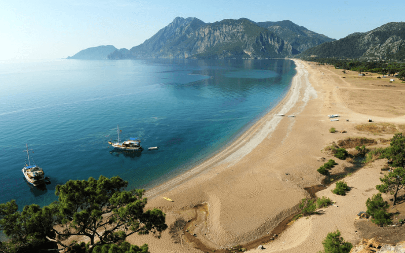 Playa de Cireli. Foto: Kemer