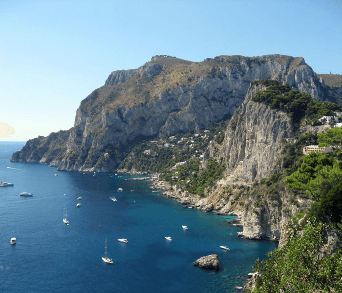 Blick auf Capri