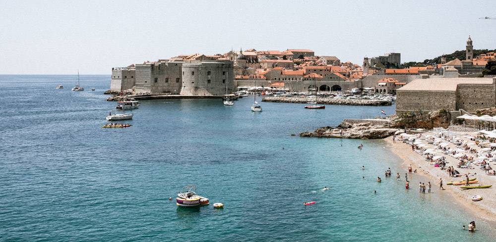 Dubrovnik an einem ruhigen Tag