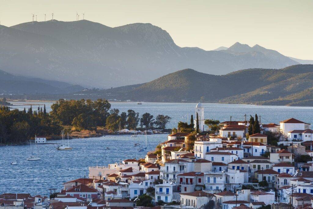 Poros im Saronischen Golf