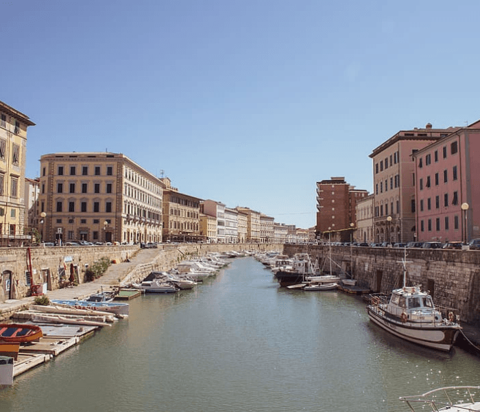 Kanal in Livorno
