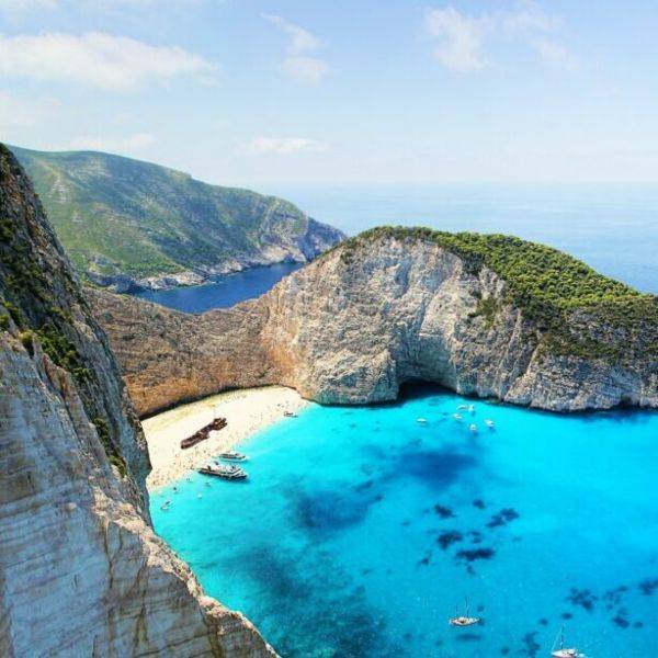 recorrer grecia barco
