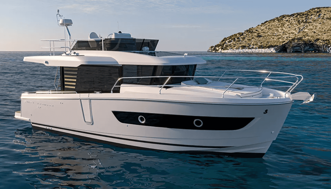Swift Trawler 37 fly