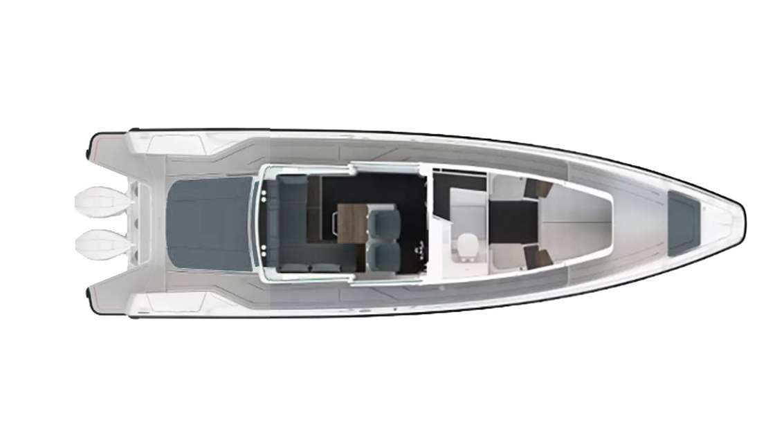 Układ Axopar 37 XC Cross Cabin