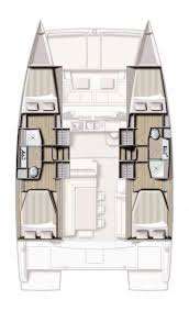 Layout of the boat Bali 4.0
