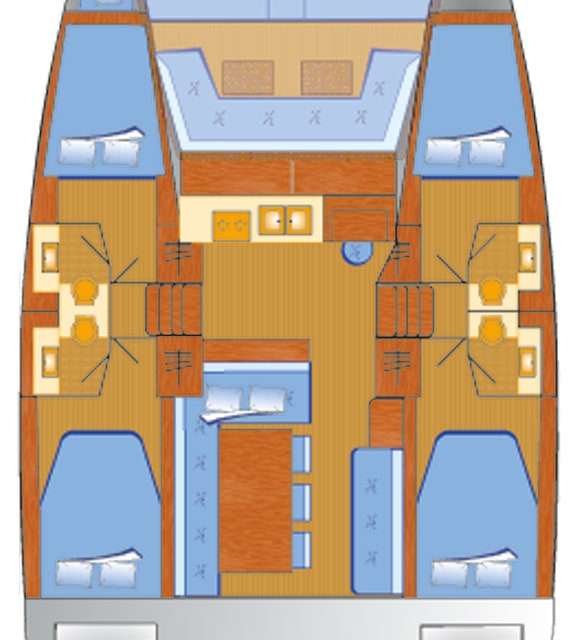 Plans du bateau Bali 4.1