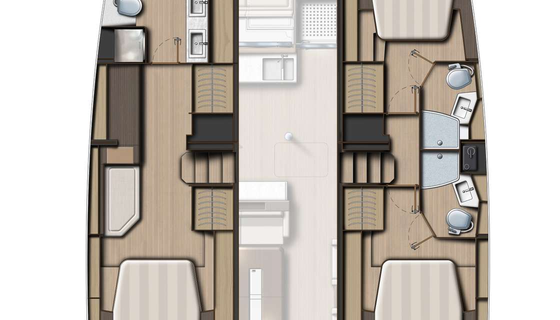 Plans du bateau Bali 4.4