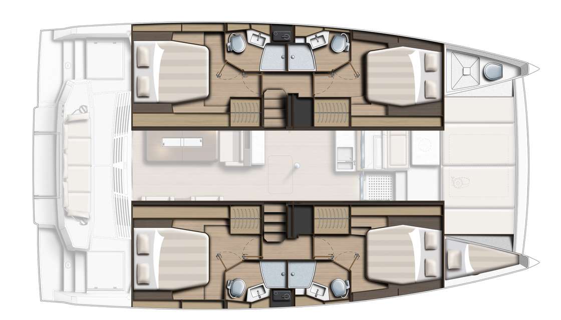 Plans du bateau Bali 4.4