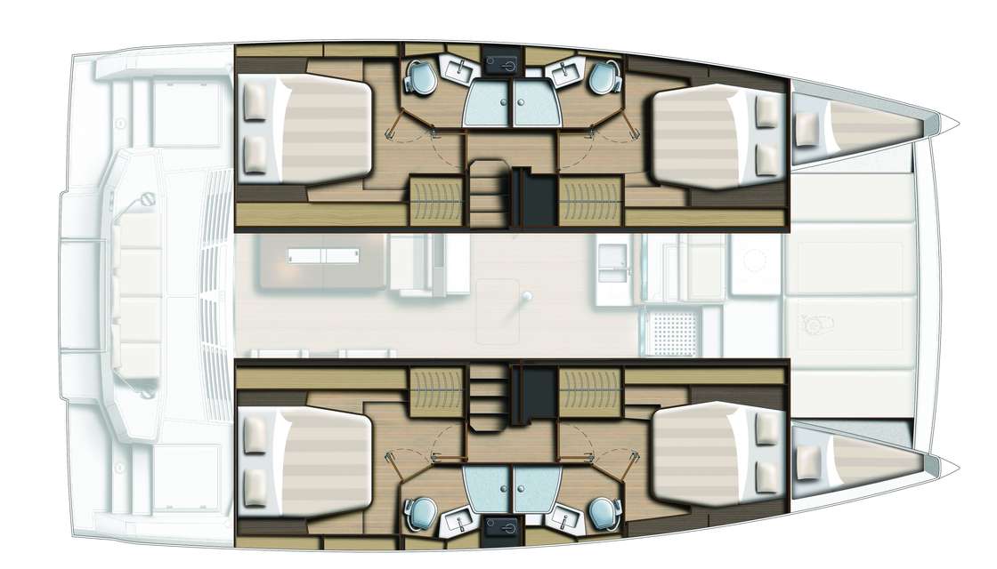 Plans du bateau Bali 4.4