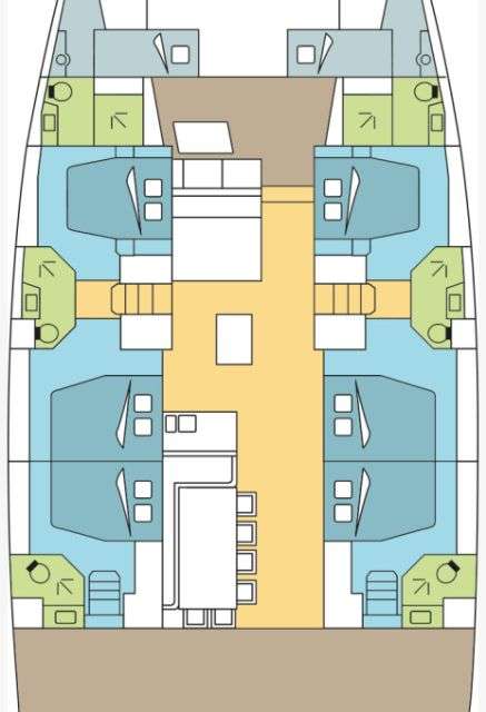 Plans du bateau Bali 5.4