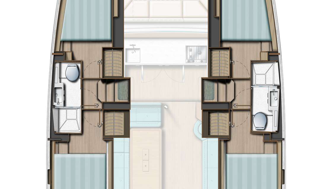 Plans du bateau Bali Catsmart