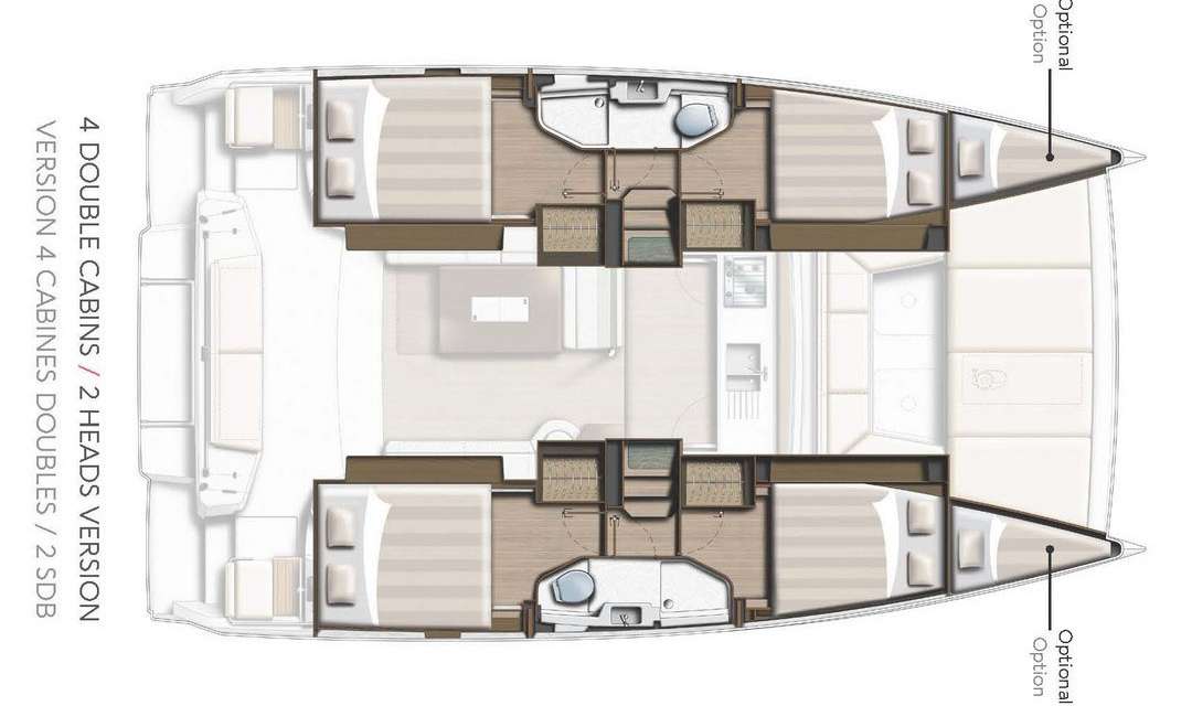 Plans du bateau Bali Catsmart