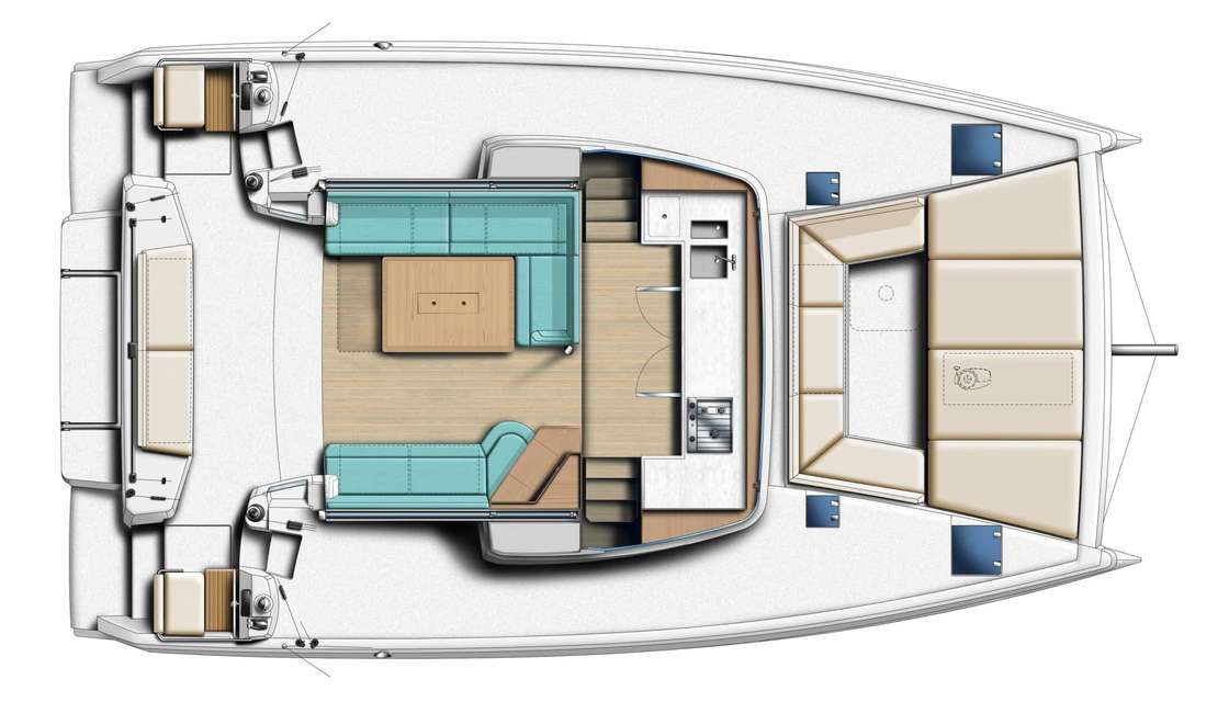 Plans du bateau Bali Catsmart