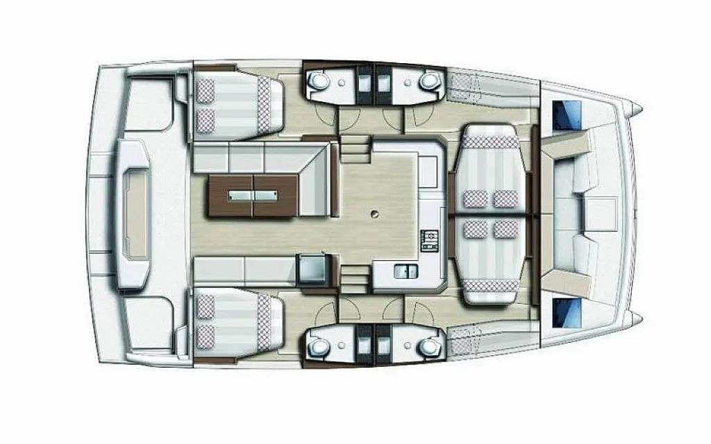 Plans du bateau Bali Catspace Voile