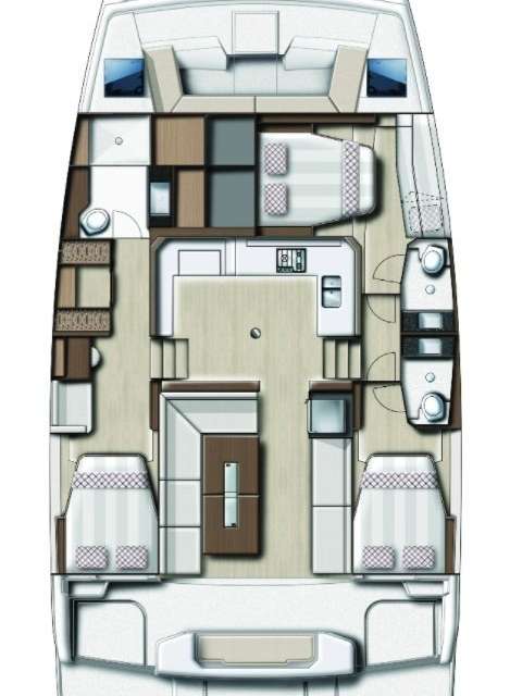 Plans du bateau Bali Catspace Voile