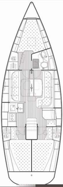 Układ Bavaria 38 Cruiser
