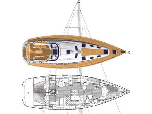 Układ Bavaria 46 Cruiser