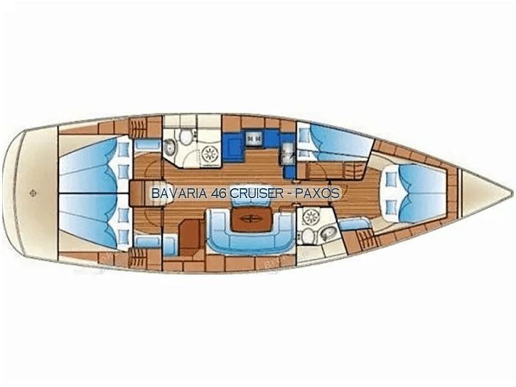 Plans du bateau Bavaria 46 Cruiser