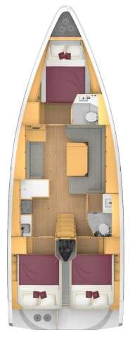 Bootslayouts Bavaria C42