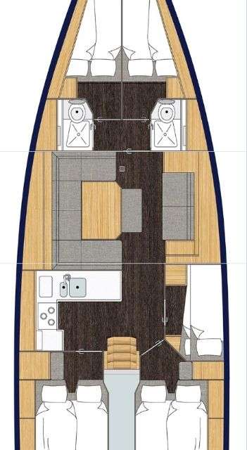 Bootslayouts Bavaria C45