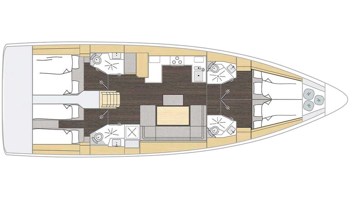 Bootslayouts Bavaria C46