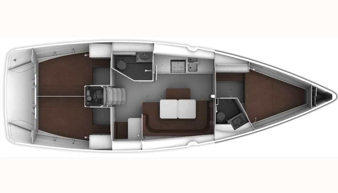 Układ Bavaria Cruiser 41