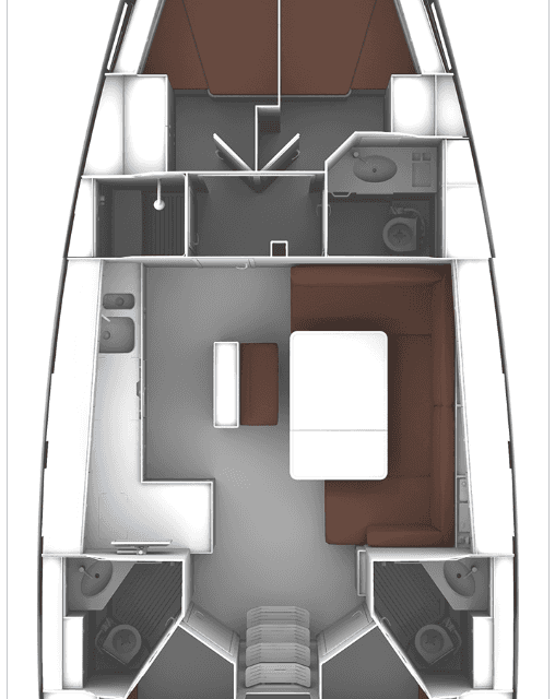 Plans du bateau Bavaria Cruiser 46