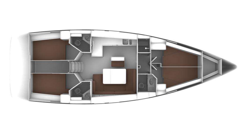 Układ Bavaria Cruiser 46