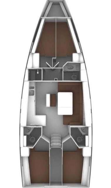 Układ Bavaria Cruiser 46