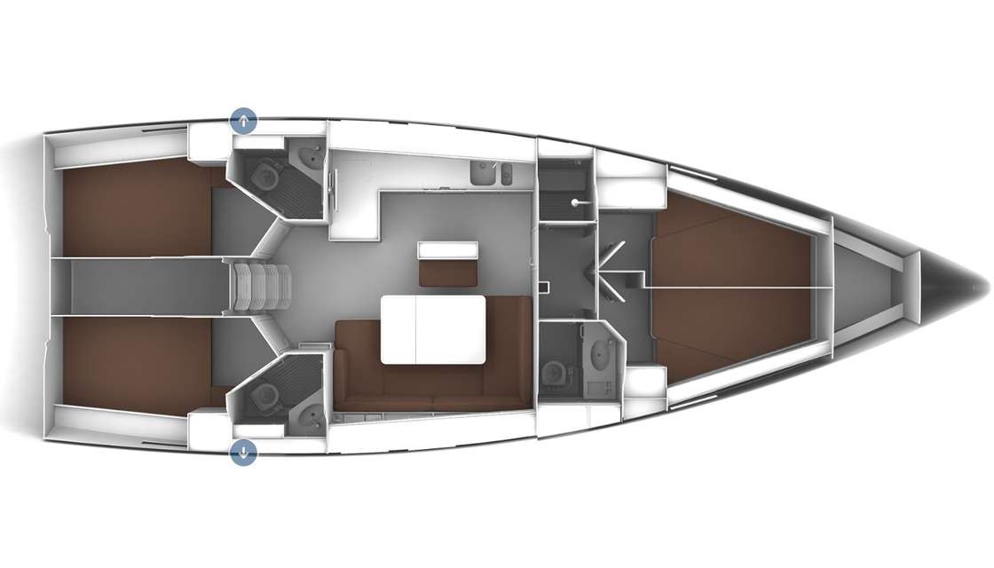 Bootslayouts Bavaria Cruiser 46