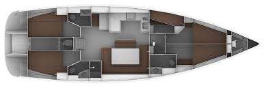 Plans du bateau Bavaria 51 Cruiser