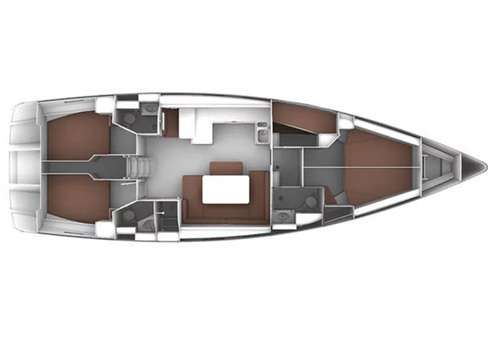 Piano della barca Bavaria 51 Cruiser