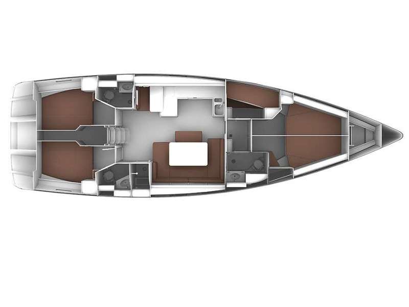 Bootslayouts Bavaria Cruiser 51