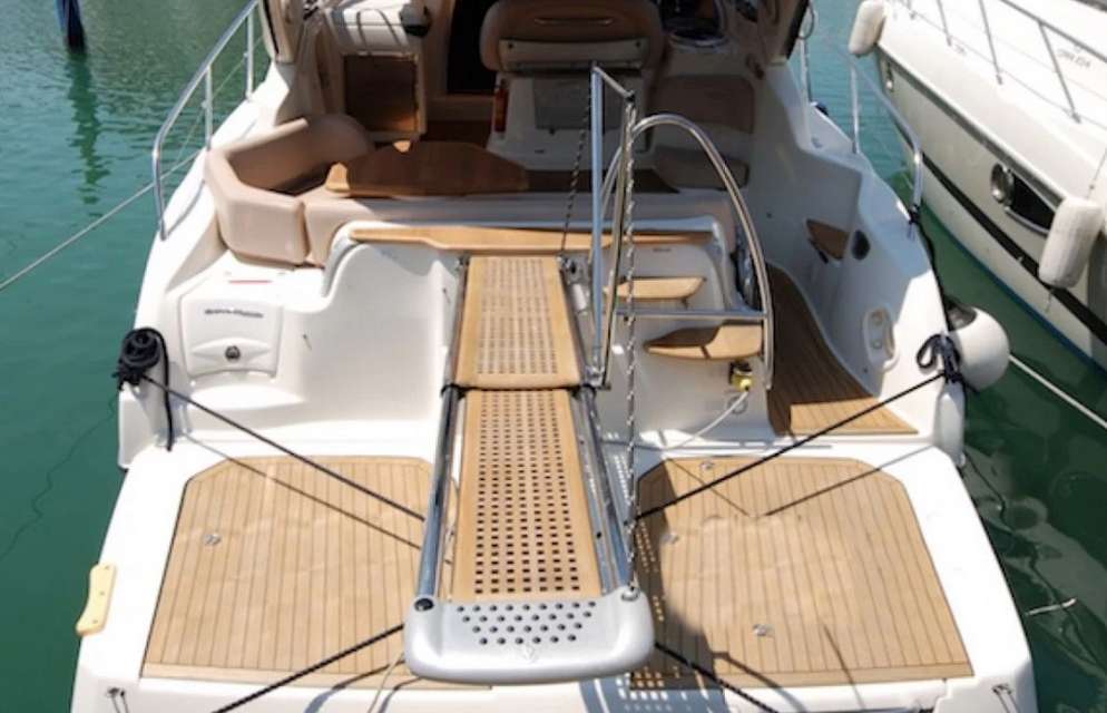 Piano della barca Zaffiro 36