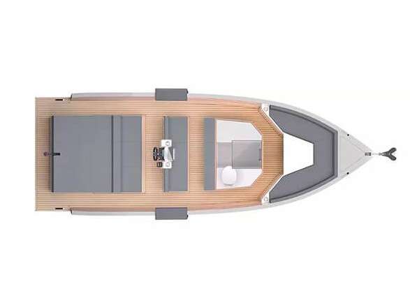 Layout of the boat D28 Cruiser