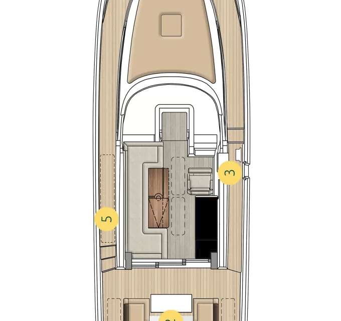 Bootslayouts Delphia 10 Sedan