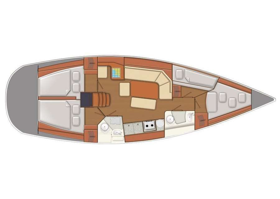 Plans du bateau Delphia 40.3