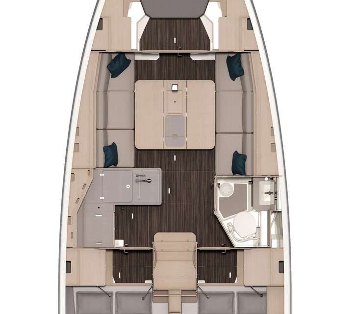 Plans du bateau Dufour 37