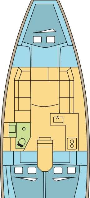 Bootslayouts Dufour 390 Grand Large