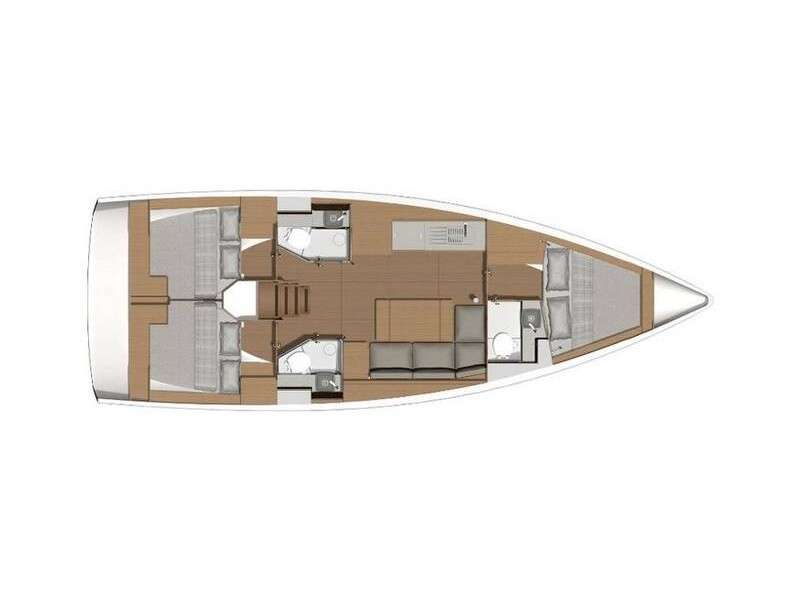 Plans du bateau Dufour 390 Grand Large