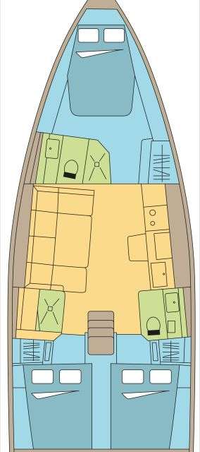 Plans du bateau Dufour 41