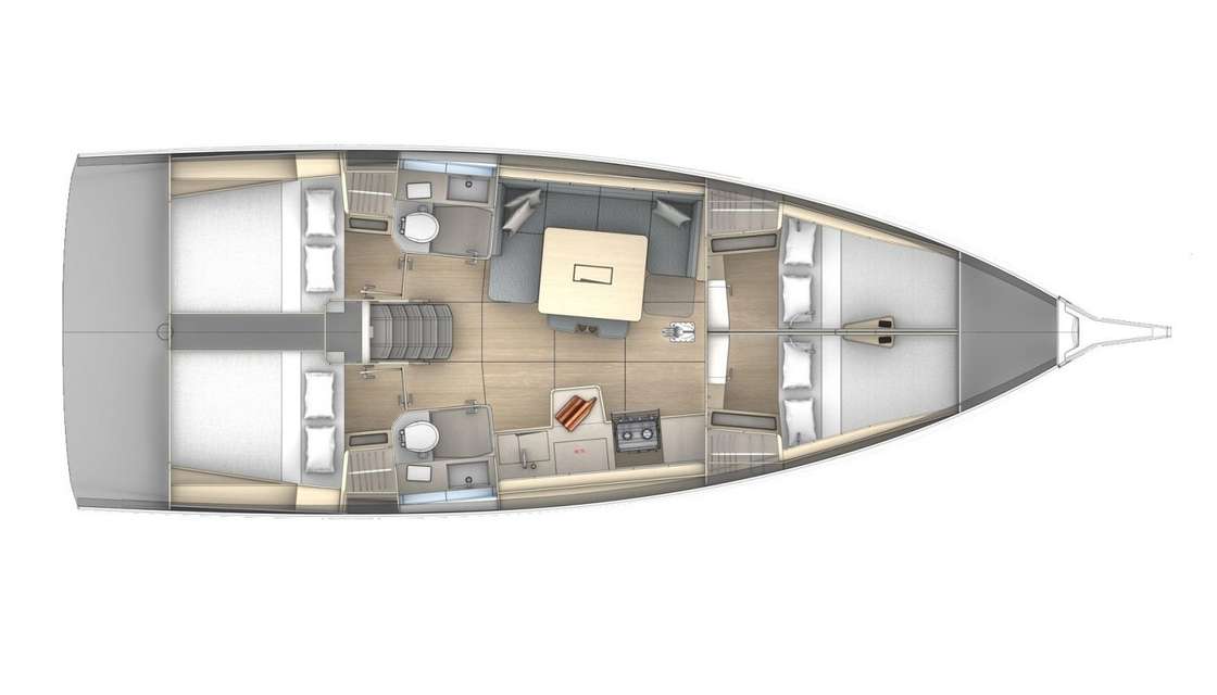 Plans du bateau Dufour 41