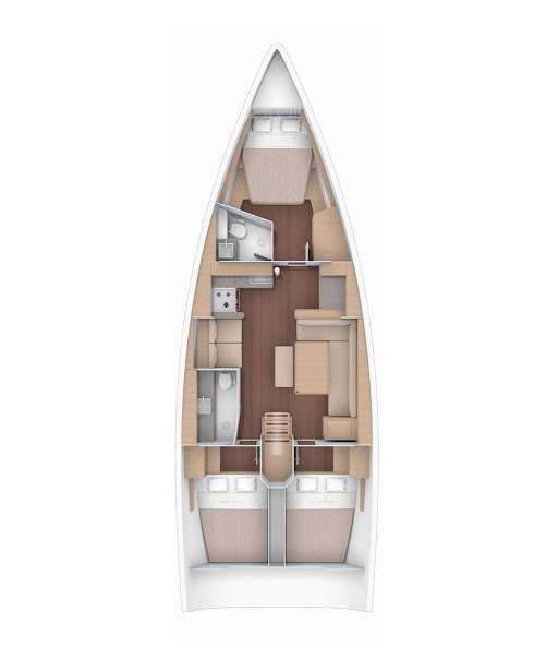 Bootslayouts Dufour 430 Grand Large