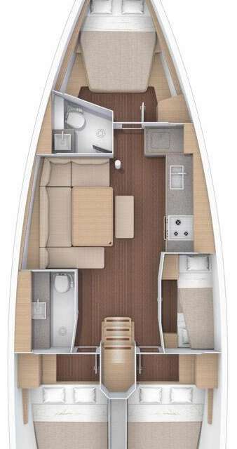 Bootslayouts Dufour 430 Grand Large