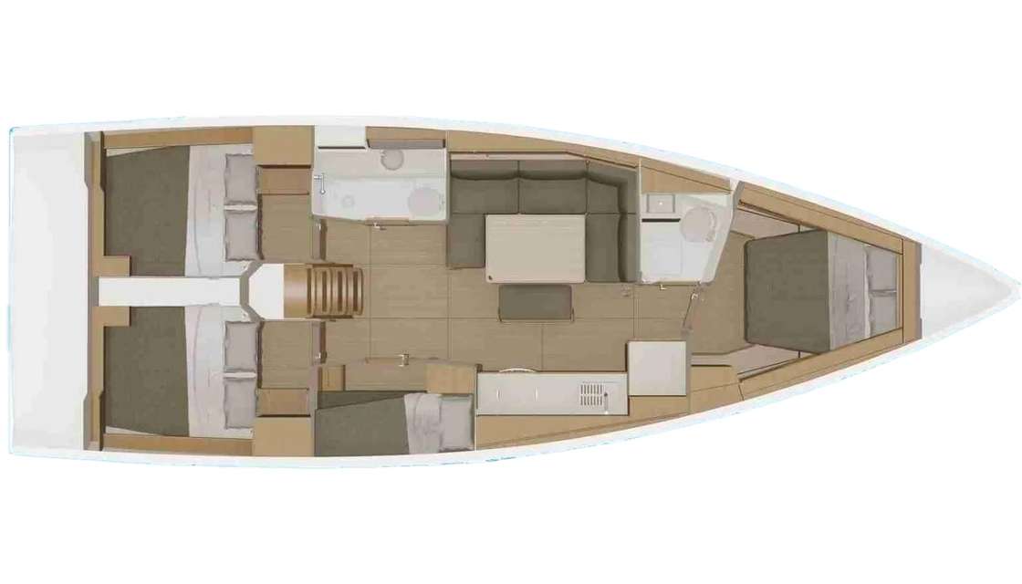 Układ Dufour 430 Grand Large