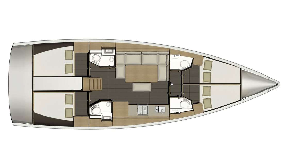 Bootslayouts Dufour 460 Grand Large